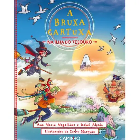 A Bruxa Cartuxa na Ilha do Tesouro Nº 4 de Ana Maria Magalhães