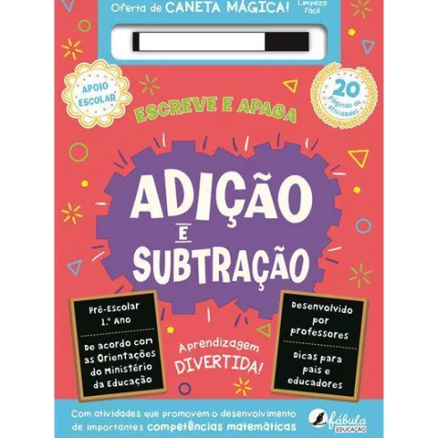 Adição e Subtração Pré-Escolar e 1.º Ano