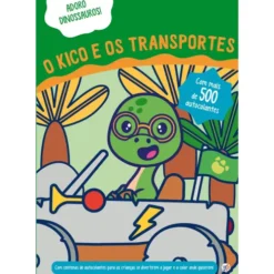 Adoro Dinossauros - O Kico E Os Transportes de ZERO A OITO