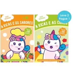 Adoro Unicórnios - A Kicas e os Sabores + A Kicas e as Cores