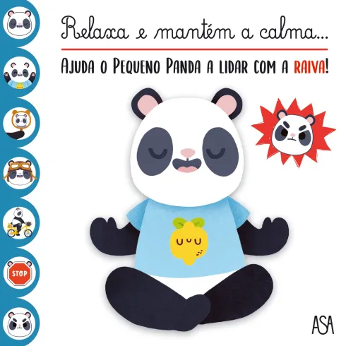 Ajuda o Pequeno Panda a Lidar com a Raiva de Delphine Lacharron e Adeline Pierre