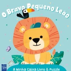 A Minha Caixa Livro & Puzzle - O Bravo Pequeno Leão de YOYO BOOKS
