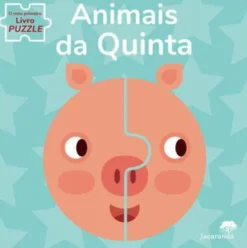 Animais da Quinta de Agnese Baruzzi - O Meu Primeiro Livro Puzzle