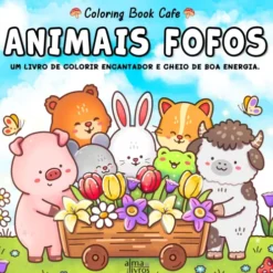 Animais Fofos de Coloring Book Cafe