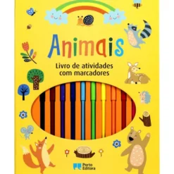 Animais - Livro de Atividades com Marcadores