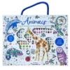 Animais - Mala de Atividades com Pérolas Brilhantes Autocolantes