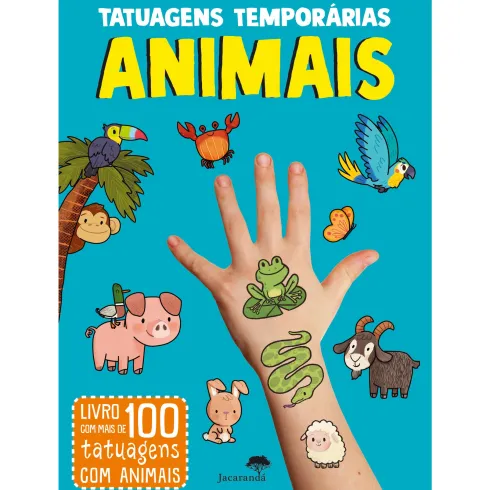 Animais - Tatuagens Temporárias