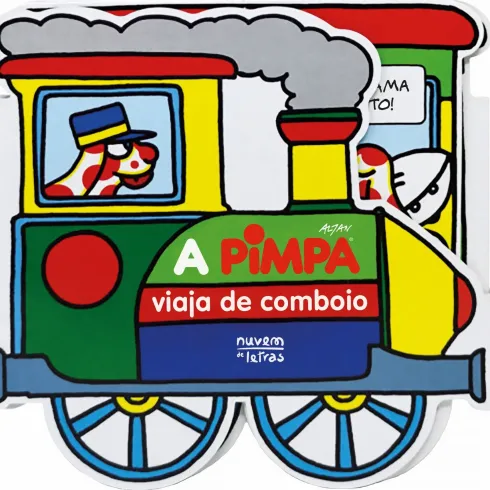 A Pimpa Viaja De Comboio de Francesco Tullio-Altan