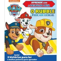 Aprende com a Patrulha Pata - O Rubble pede um Desejo de Nuvem de Letras