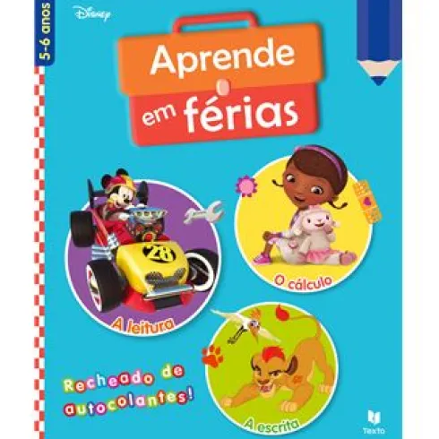 Aprende em Férias 5-6 Anos de Disney