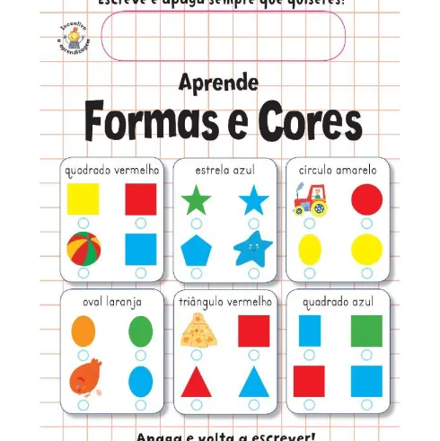 Aprende Formas e Cores de Elizabeth Golding