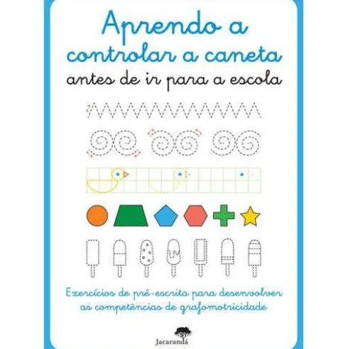 Aprendo A Controlar A Caneta Antes de Ir para A Escola