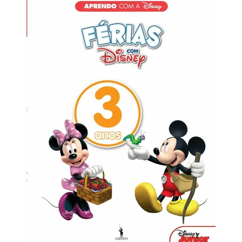 Aprendo com a Disney - Férias 3 Anos de Disney