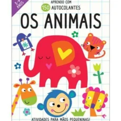 Aprendo com Autocolantes - Os Animais de Elizabeth Golding