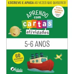 Aprendo com Cartas: Atividades 5-6 Anos de Livro