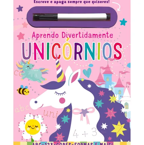 Aprendo Divertidamente - Unicórnios de Elizabeth Golding