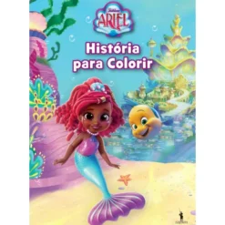 Ariel - História para Colorir de Disney