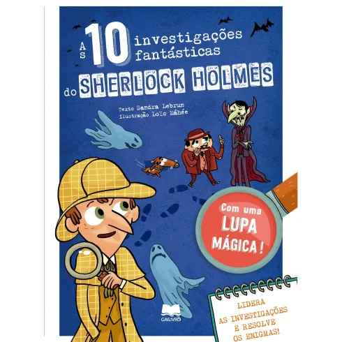 As 10 Investigações Fantásticas do Sherlock Holmes de Sandra Lebrun