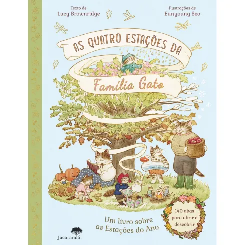 As Quatro Estações Da Familia Gato de Livro