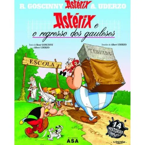 Astérix e o Regresso dos Gauleses de René Goscinny e Albert Uderzo - Vol. 32