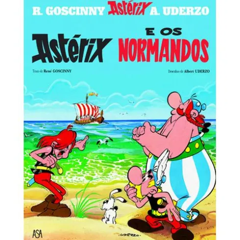 Astérix e os Normandos de René Goscinny e Albert Uderzo