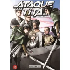 Ataque Dos Titãs-Livro 10 de Hajime Isayama