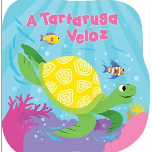 A Tartaruga Veloz de Vários Autores - Livro de Banho Mágico