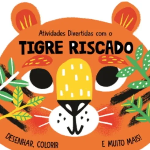 Atividades Divertidas com o Tigre Riscado de Emma Smith - Desenhar, Colorir e Muito Mais!
