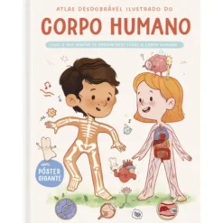 Atlas Desdobrável Ilustrado - Corpo Humano de YOYO BOOKS