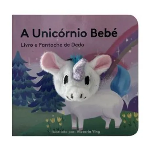 A Unicórnio Bebé: Livro e Fantoche de Dedo de ImageBooks