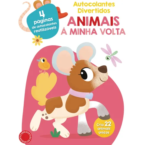 Autocolantes Divertidos - Animais À Minha Volta de Yoyo Books