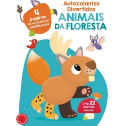 Autocolantes Divertidos - Animais Da Floresta de Yoyo Books