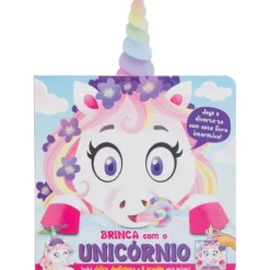 Brinca com o Unicórnio - Livro com Jogo de Argolas