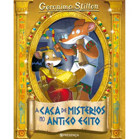 À Caça de Mistérios no Antigo Egito de Geronimo Stilton