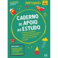 Caderno de Apoio ao Estudo - Português 5.º Ano