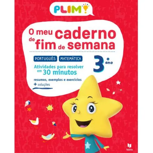 Caderno de Fim de Semana MAT/PT 3.º Ano de Paula Melo