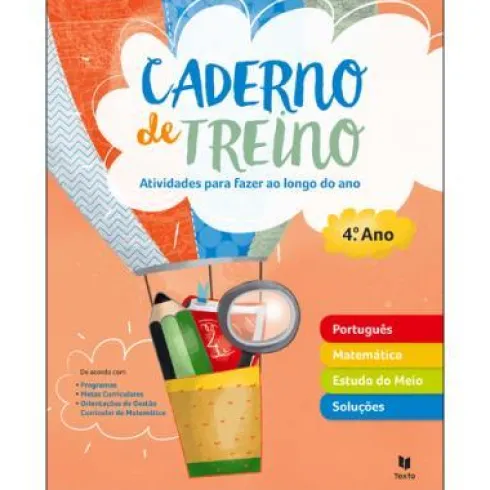 Caderno de Treino - 4º Ano de Paula Melo