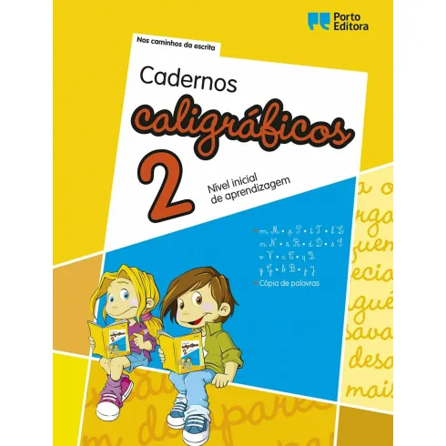 Cadernos Caligráficos 2 - Nível Inicial de Aprendizagem