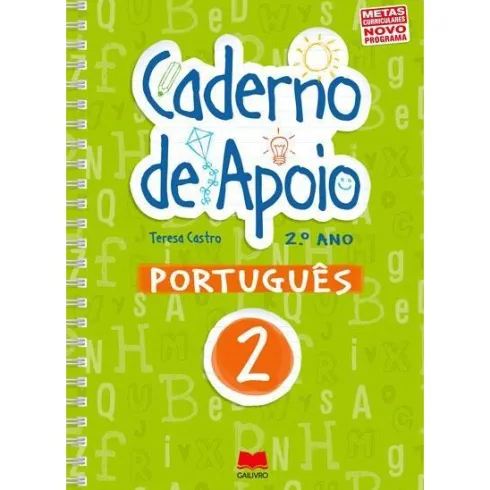 Cadernos de Apoio de Português 2.º Ano de Teresa Castro