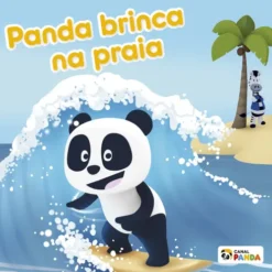Canal Panda - Panda Brinca na Praia - Livro-puzzle