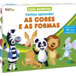 Canal Panda - Vamos Aprender as Cores e as Formas Caixa Magnética