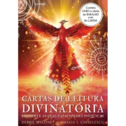 Cartas de Leitura Divinatória de Debbie Malone Contém Livro e Oferta de Baralho com 36 Cartas