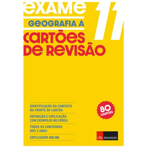 Cartões de Revisão Geografia A 11º