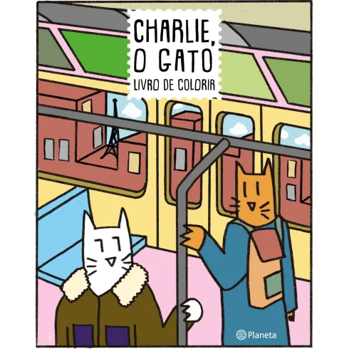Charlie, o Gato - Livro de Colorir de José Joglemir