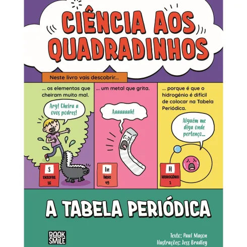 Ciência aos Quadradinhos: A Tabela Periódica de Paul Mason