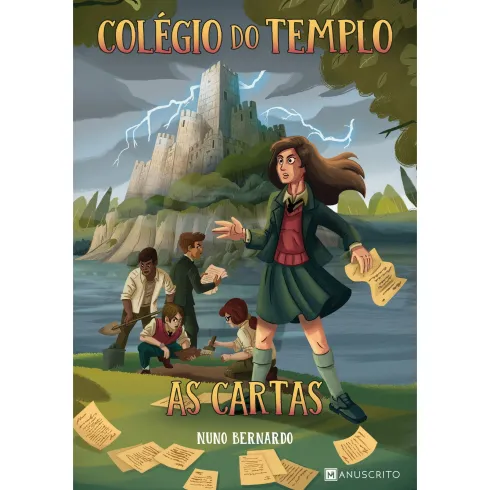 Colégio do Templo - as Cartas de Nuno Bernardo - Manuscrito Infantil e Juvenil