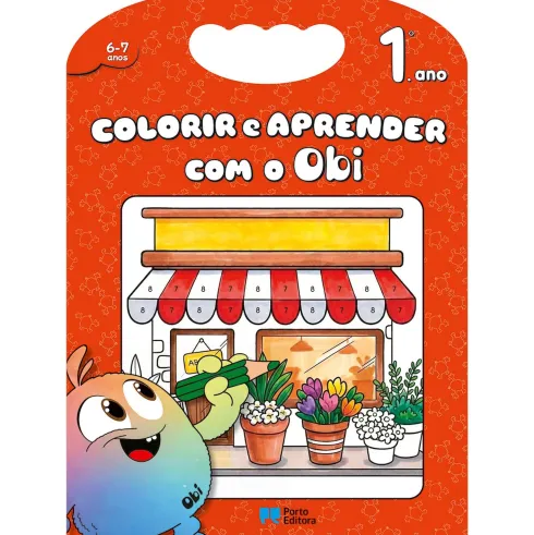 Colorir e Aprender com o Obi - 1.º Ano