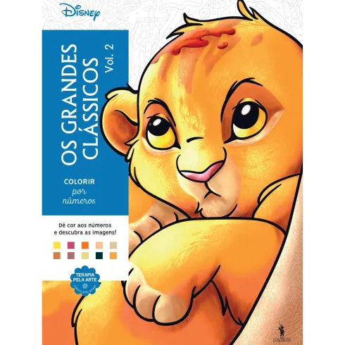 Colorir Por Números: Os Grandes Clássicos (Vol. Ii) de Disney