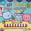 Conjunto Doces Para Colorir - Sunny Vibes de Livro