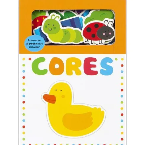 Cores - Livro com Peças Destacáveis